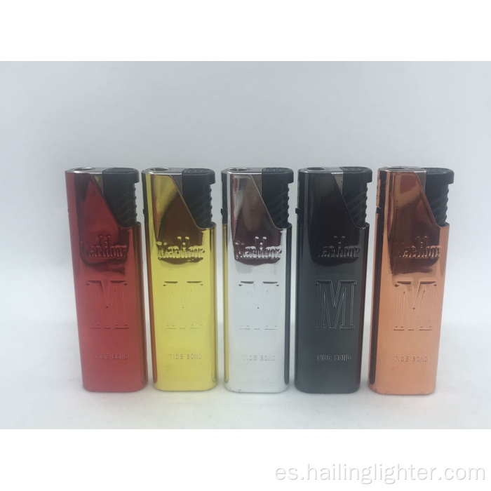 Encendedor recto asequible de cinco colores: alta calidad a precios razonables